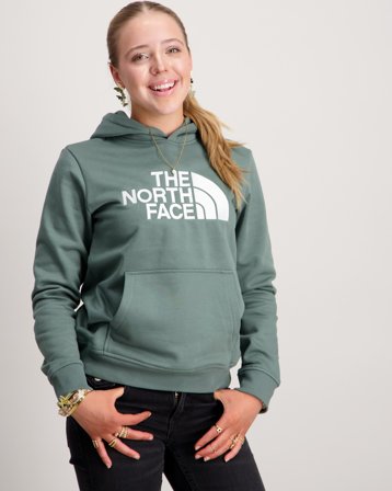 The North Face B DREW PEAK P/O HOODIE Groen Hoodies Meisjes - Kids Brand Store