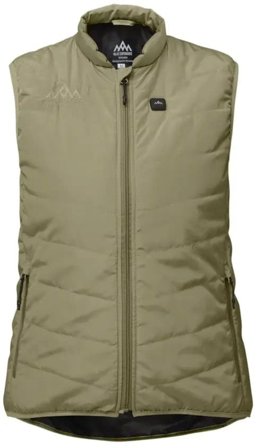 Heat Experience Heated Everyday Vest W's Lichen Green