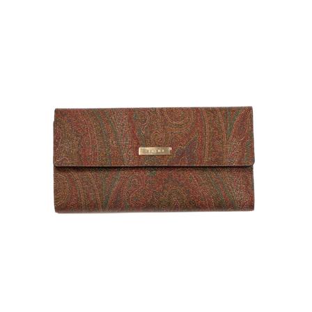 Etro, Wallets Cardholders Brązowy, Kobieta, Rozmiar: ONE Size
