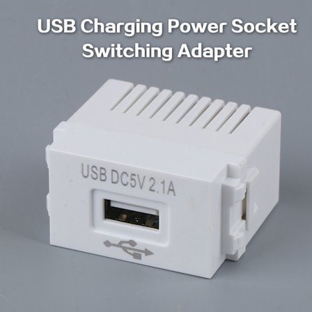 USB-virtalähde 220V 5V muuntaja 2.1A USB-latauspistorasia S