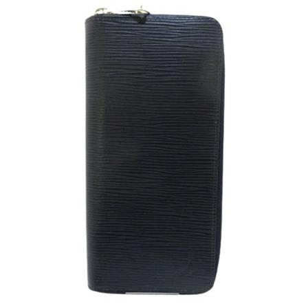 Louis Vuitton Vintage Pre-owned Leather wallets blå, Dam Vintage Accessoarer, Dam, Storlek: ONE SIZE