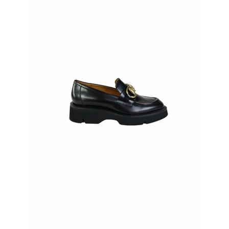 Bervicato, Loafers Zwart, Dames, Maat:40 EU