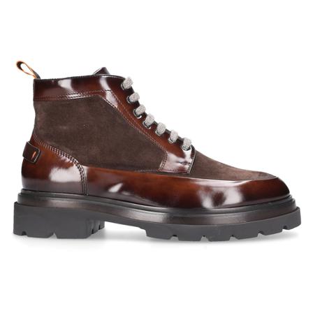 Santoni, Lace-up Boots Brązowy, Mężczyzna, Rozmiar: 44 EU
