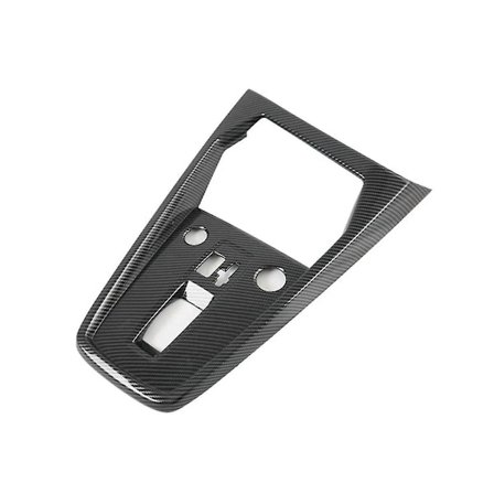 For A3l 2021 Karbonfiber Abs Bilskiftknapp Panel Deksel Trim