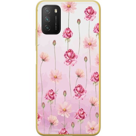 Kompatibel Mobilcover til Xiaomi Poco M3 Rose Petal Whisper