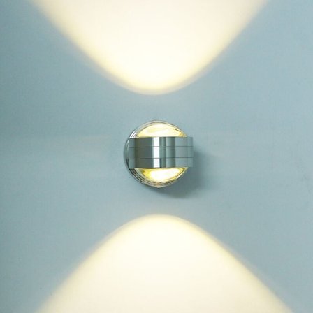 Moderne 10W LED Vegglampe Dekor Innendørs Vegglampe Kreativ Minimalistisk Belysningsarmatur for Gang, Soverom, Stue (Varmhvit)