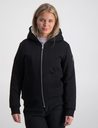 Moose Knuckles CLASSIC BUNNY Czarny Kurtki Dziewczyna - Kids Brand Store