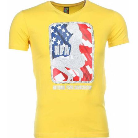Local Fanatic - T-shirts - Gul - Herr - Storlek: Xs, Herr, Storlek: XS