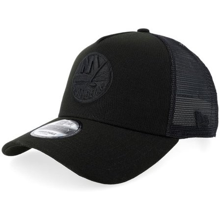 New Era - NHL Svart trucker Keps - Hatstore Exclusive x New York Islanders 9FORTY Black A-frame Trucker @ Hatstore