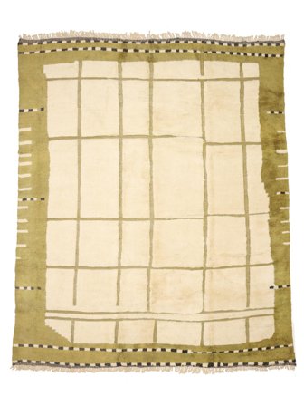 Hand Knotted Berber Moroccan - Mid Atlas 332X376