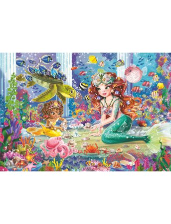 Ravensburger Mermaid Tea Party 2X24P - Multi/patterned - ONE SIZE