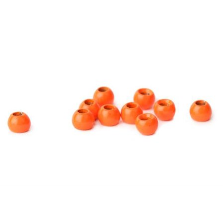 Tungsten Beads 4,6mm - Fluo Orange
