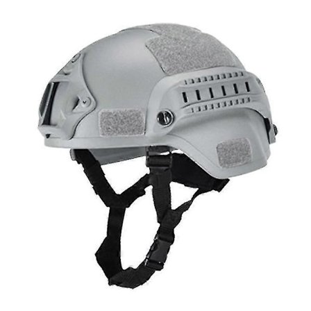 Militær Taktisk Hjelm Airsoft Gear Paintball Hovedbeskyttelse Med Mørkt Syn Sports Kamera Mount