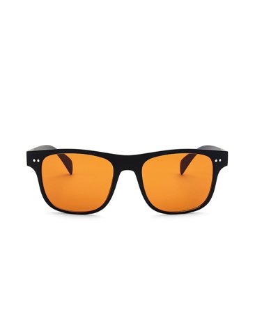 MESSYWEEKEND Letvægtssportssolbriller Black Orange, Tøj & Bolig, Briller & Solbriller, Solbriller