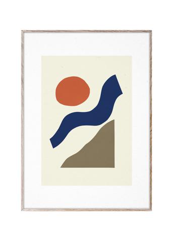Levitation I - 50X70 Cm Home Decoration Posters & Frames Posters Graphical Patterns Multi/mønstret Paper Collective*Betinget Tilbud