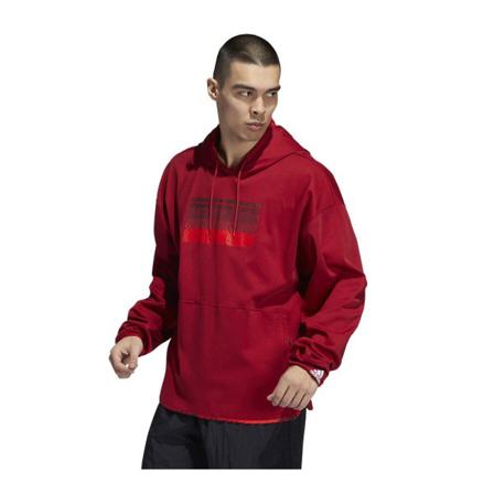 Sweatshirts Adidas DM Inno Hoody Rød 182 - 187 cm/XL