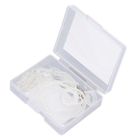 Hørselshjelpemiddel Festesnor Klips for Eldre - Forhindrer Fall, Transparent