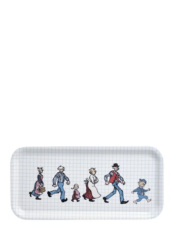 Muurla | Emil Tray 27X13Cm The Katthult Folks | 27X13CM