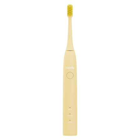 Hismile Yellow Electric Toothbrush Yellow, Medicin & Pleje, Tandbørster, El-tandbørster