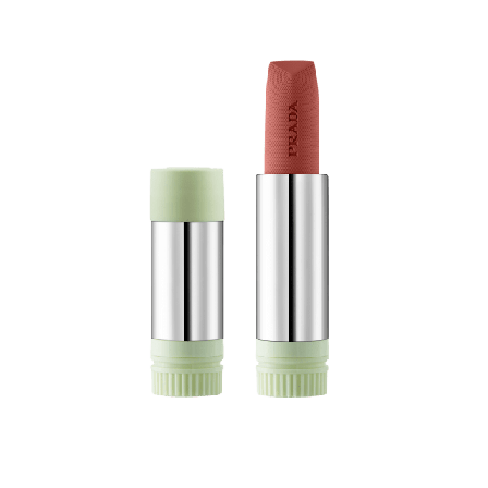 Prada Monochrome Soft Matte Nude Lipstick Refill Läppstift Dam Rosa 3,8 GRM