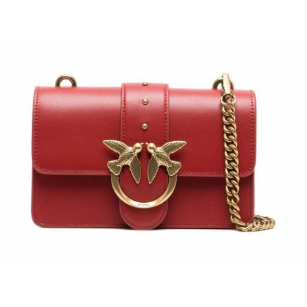 Pinko, Bag Rood, Dames, Maat:ONE Size,leer