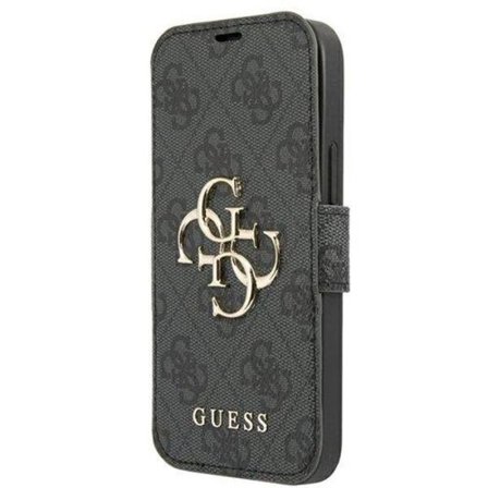 Guess Big Metall Logo Fodral iPhone 13 Pro / 13 - Svart