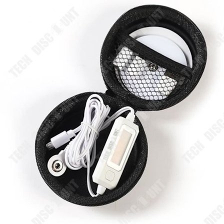 Massageapparat - TD - Elektrisk bälte för magen - Multifunktionell - Fällbar - Svart