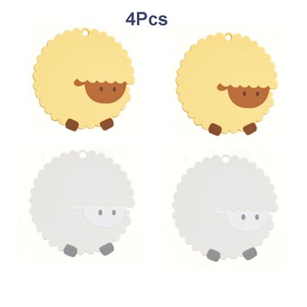 4st Underläggsmattor Underläggskopp Mat