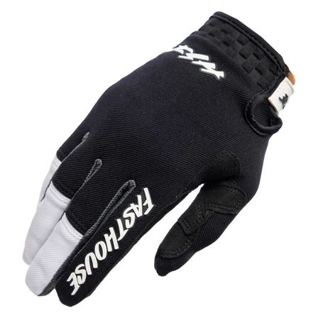 Rękawice Cross Fasthouse Speed Style Hudson Czarny/Złamany Biały XL