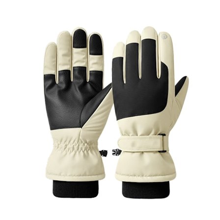 Talvihiihtohanskat, vedenpitävät kosketusnäyttö lumilautailuhanskat, lämpimät hanskat hiihtoon juoksuun pyöräilyyn