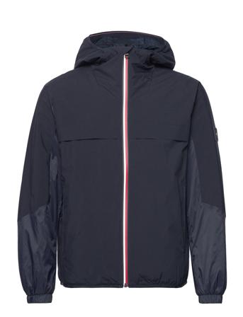 Tech Hooded Rwb Zip Jacket Tunn Jacka Navy Tommy Hilfiger
