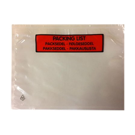 Packsedelskuvert C6 132x175mm med tryck 1000/fp - Lyreco - Emballage och lagerutrustning - Frakthandlingar - Packsedelkuvert