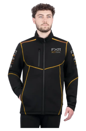 FXR Race Division Tech Zip Up 26 Schwarz Kash S
