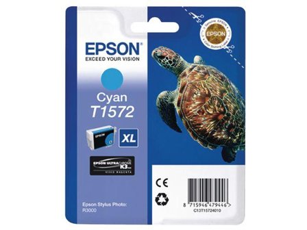 Epson T1572 - cyan - original - blekkpatron