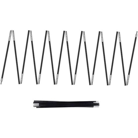 2 sæt 4 m teltstænger - Udskiftning til børnetelte & støtte til udendørs campingpresenning