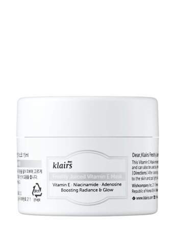 Klairs Freshly Juiced Vitamin E Mask Mini - Nude - 15 ML
