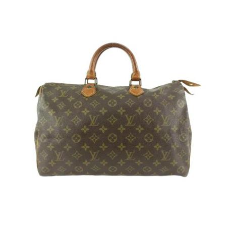 Louis Vuitton Vintage, Pre-owned Canvas louis-vuitton-bags Bruin, Dames, Maat:ONE Size
