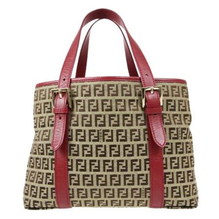 Fendi Vintage Pre-owned Canvas fendi-Tass , Beige , Dames , Maat: ONE Size Vintage Tassen