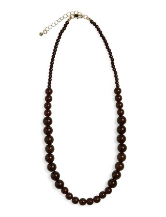 Pcoliviny Necklace Pp Fsy Brown Pieces