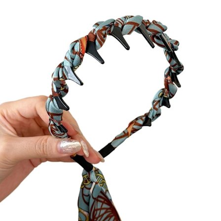 Hårband för kvinnor med rosett, stilfulla håraccessoarer, vintage hårband, diadem, hårnålar S3j4