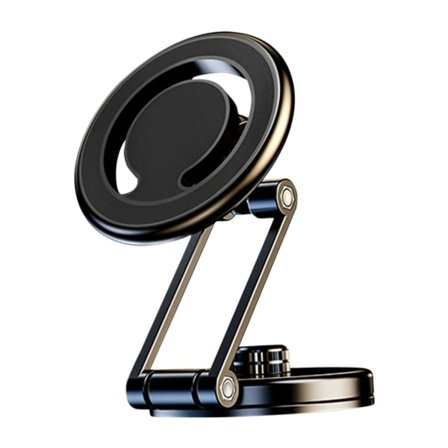 Mobilholder Bil Dashboard Mount Magnetisk stativfeste for Tesla Magsafe Black