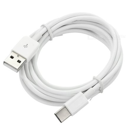 Laddare till Samsung S10E - 2 Meter - Ladd & Sync - VIT