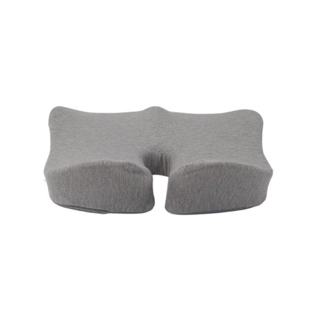 Memory Foam Kudde Alla Årstider Universal Kylande Andningsbar Tryckavlastande Sittdyna för Kontorsstol Studentbänk Ljusgrå