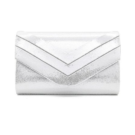 Oversized Clutch i ekte italiensk semsket skinn - Bryllup, Fest, Ball, Gave til brudepike