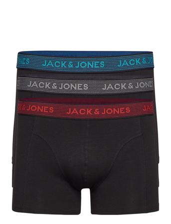 Jacwaistband Trunks 3 Pack Noos Jack & J S Black
