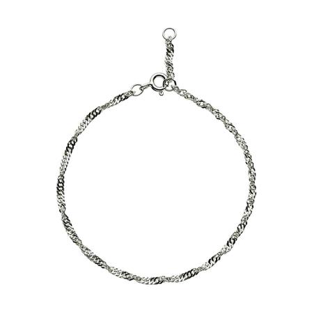 Maanesten 300890 Sigrid Bracelet Grå, Dame Armbånd, Størrelse: ONE Size