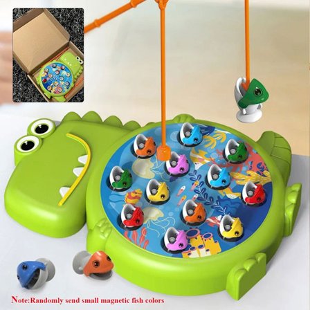 Dinosaur Magnetic Fishing Game - Montessori-legetøj til babyer og børn