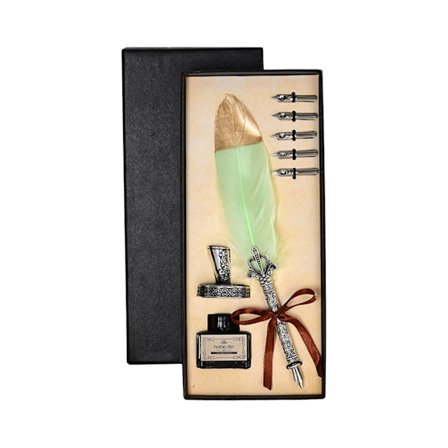 Fjäderpenna och set Fjäderpenna set set reservoarpenna och set, kalligrafipenna för att skriva