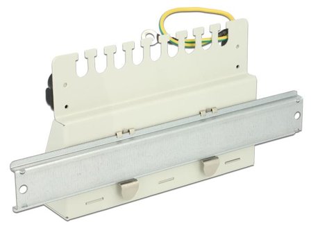 Delock Keystone Desktop Patch Panel - koblingspanel