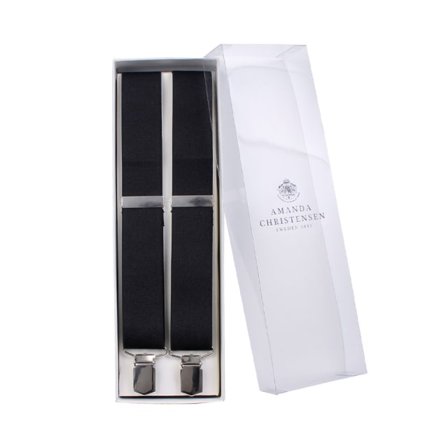 Amanda Christensen Braces Plain Accessoarer Herr Svart ONESIZE